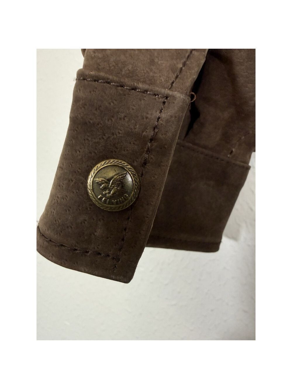 Vtg Sergio Valente Suede Leather Fringe Jacket Women MED Western Boho Rodeo NWT - Picture 13 of 14